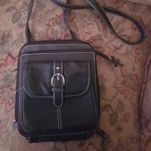 Black crossbody bag